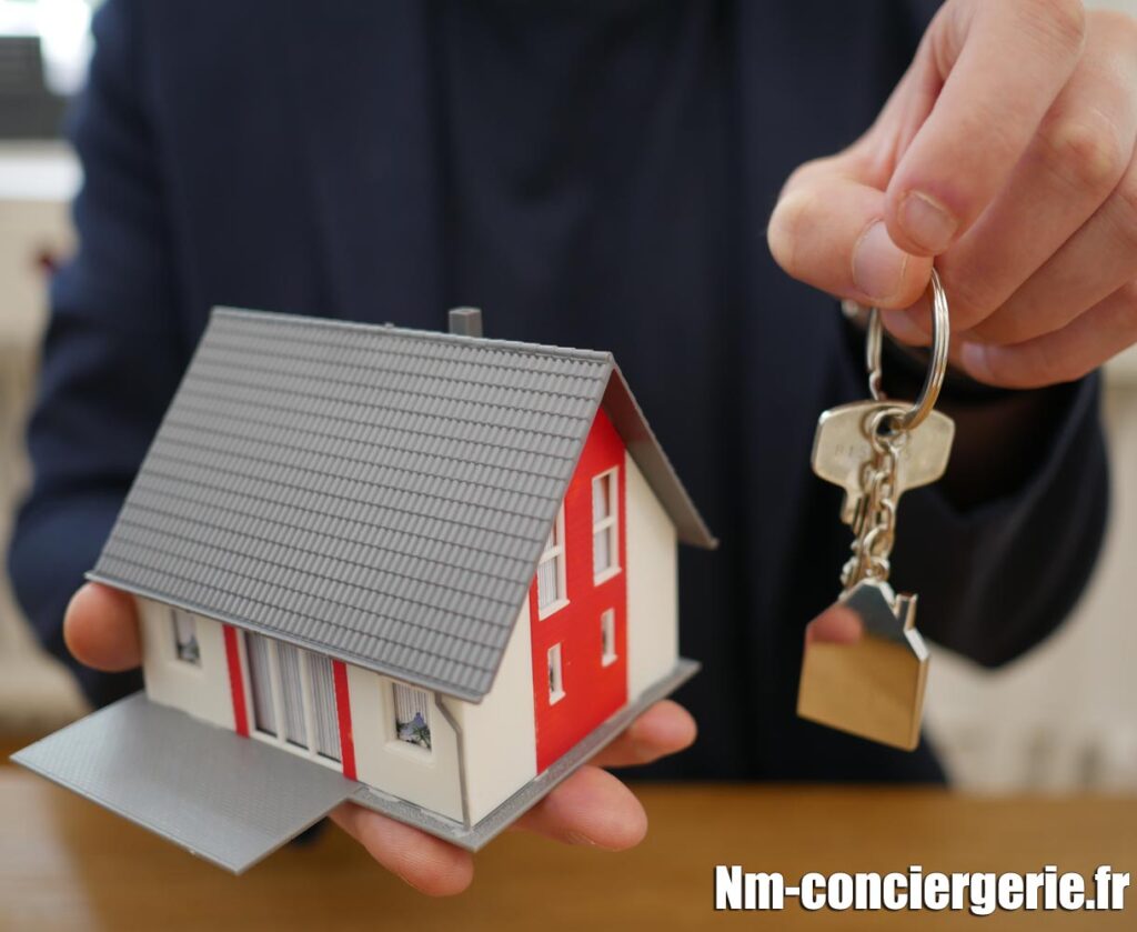 clé maison nm conciergerie
